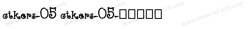 cikers-05 cikers-05字体转换